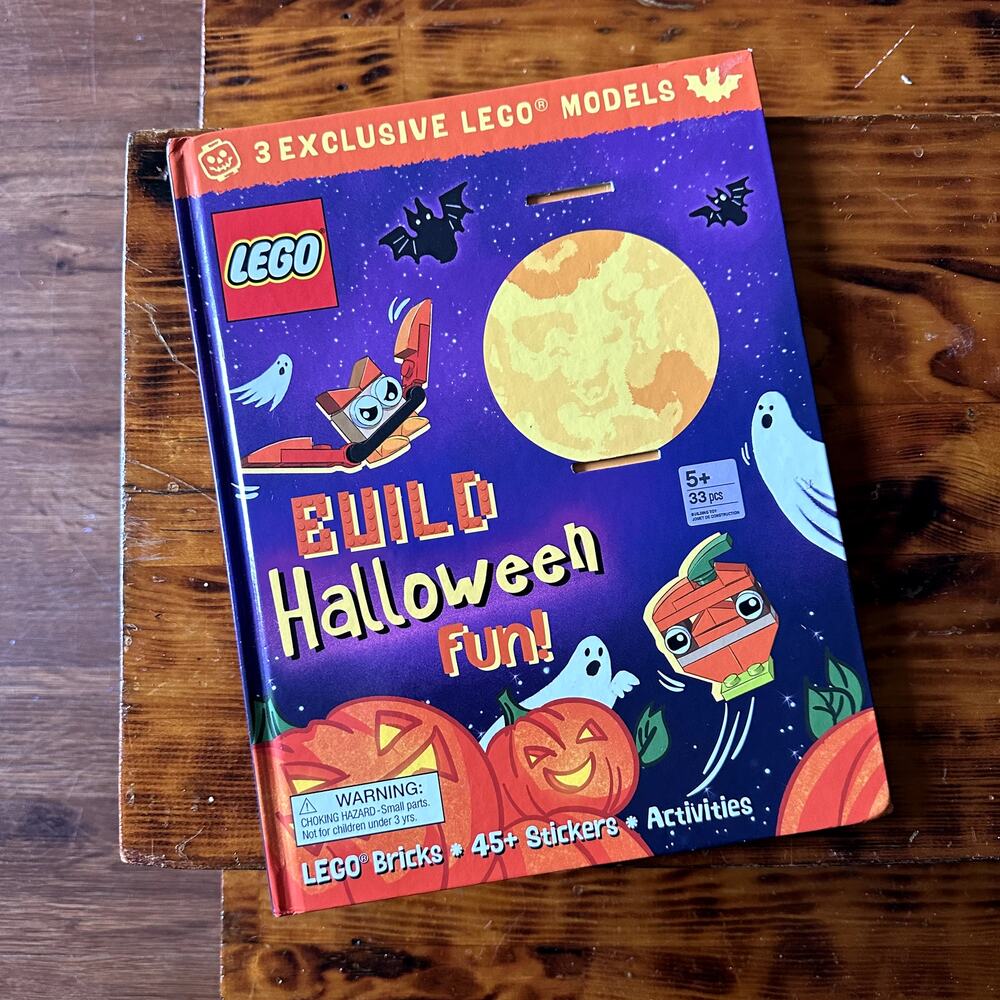 🧨LOWEST PRICE🧨 Lego Build Halloween Fun! Hardcover Book